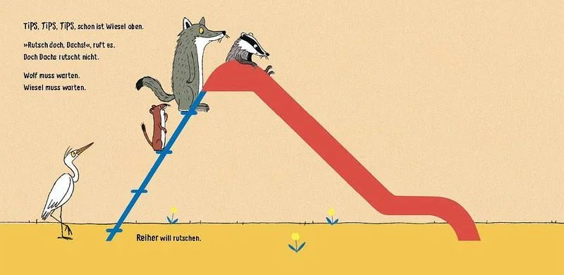 Rutsch doch, Dachs! - 9783779507819 Peter Hammer Verlag