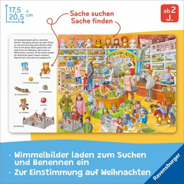 Sachen suchen: Frohe Weihnachten - 9783473435968 Ravensburger Verlag
