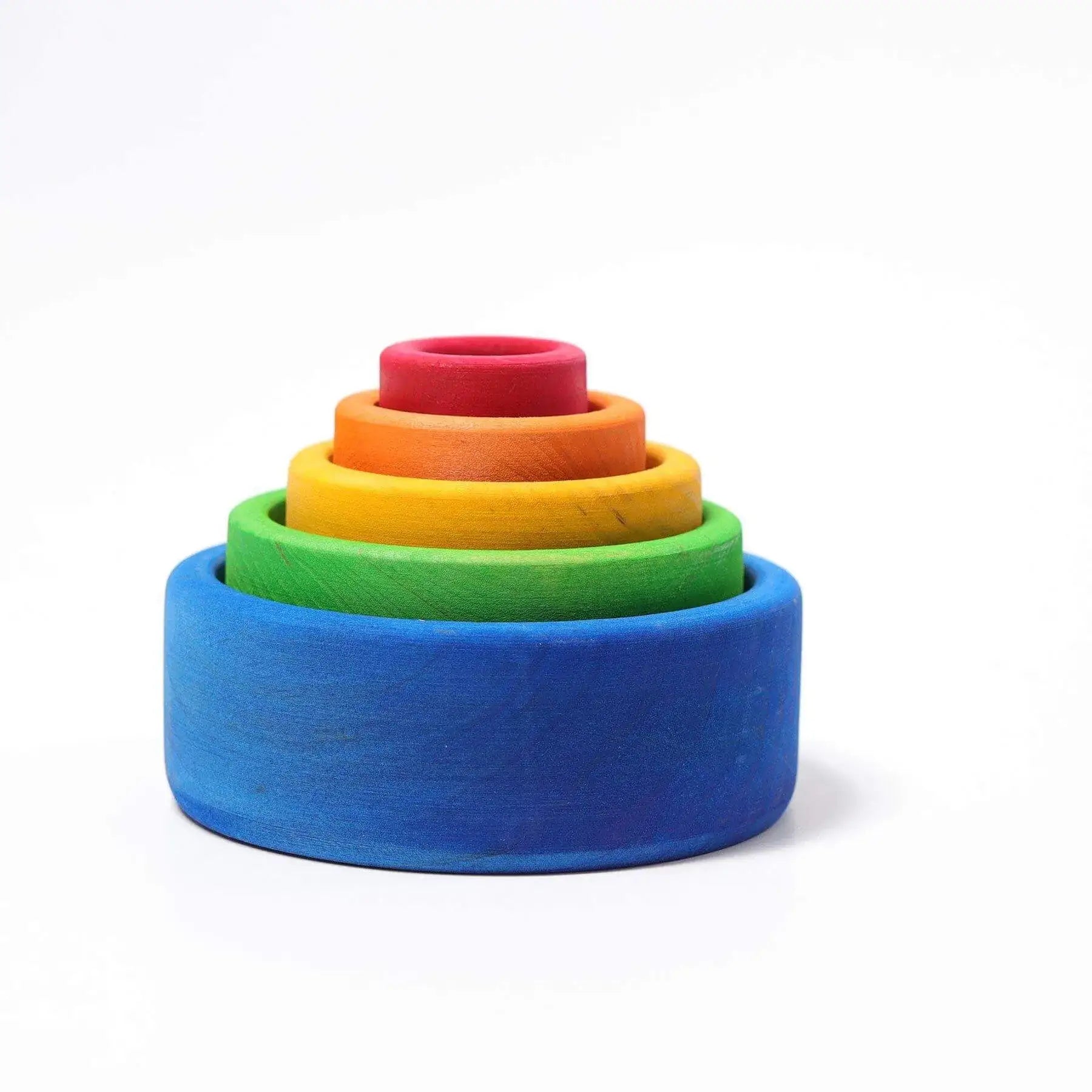 Schälchen stapelbar bunt Grimms