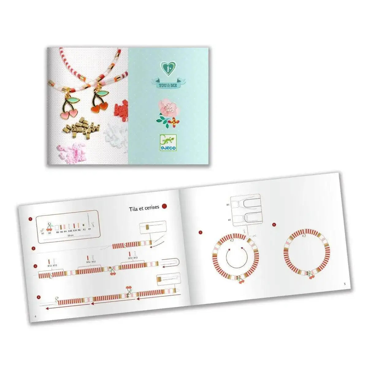 Schmuck basteln - Kirschen Djeco