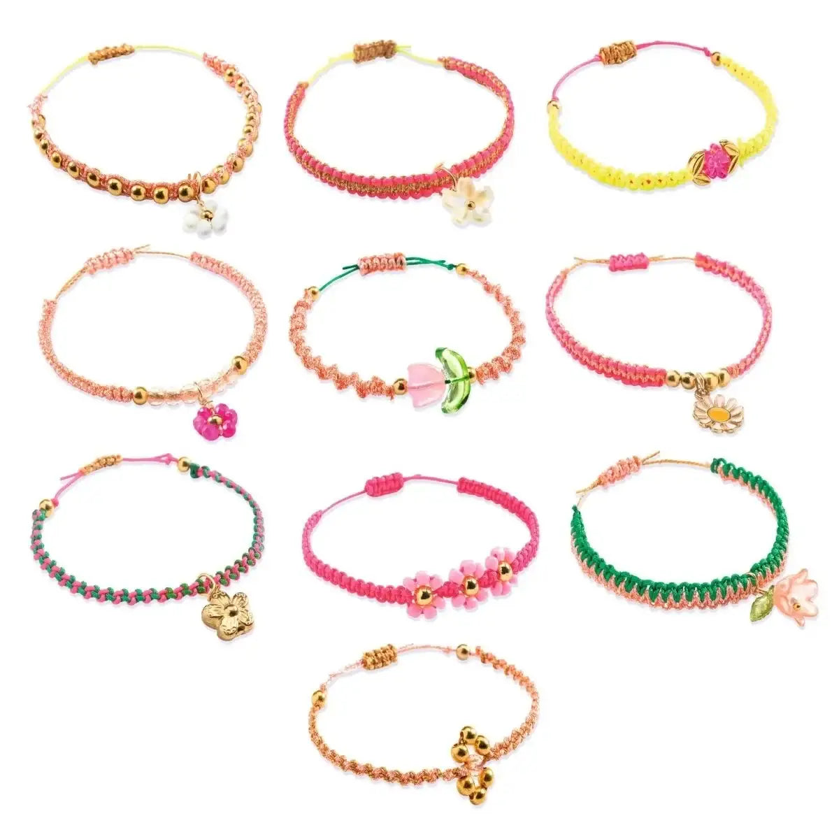 schmuck-basteln-macrame-rosa-kunstundspiel-5 - kunstundspiel 