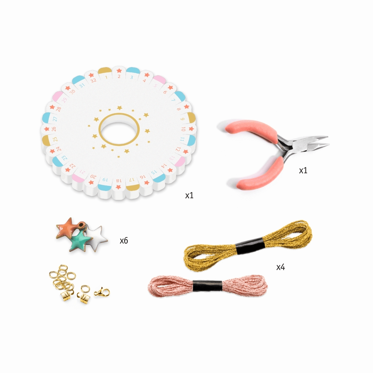 Schmuck basteln - Rund um den Himmel Djeco