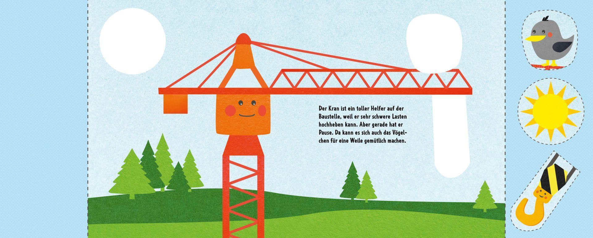 Schnipp, Schnipp, Hurra! Mein erstes Papierschneidebuch - Baustelle EMF-Verlag
