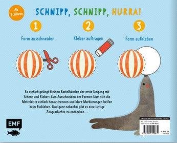 Schnipp, Schnipp, Hurra! Mein erstes Papierschneidebuch - Im Zoo EMF-Verlag