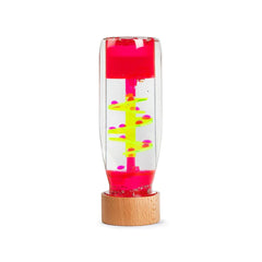 Sensorikflasche Entdecker - Spirale - Pink/Blau - PBMSBLUE Petit Boum