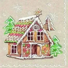Servietten -Winter Tannenbäume IHR kunstundspiel 