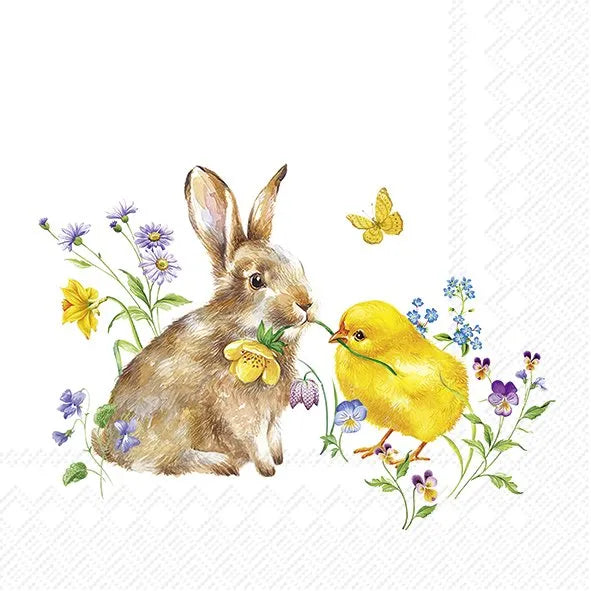 Servietten - Ostern Hase und Kücken - L1069700 IHR