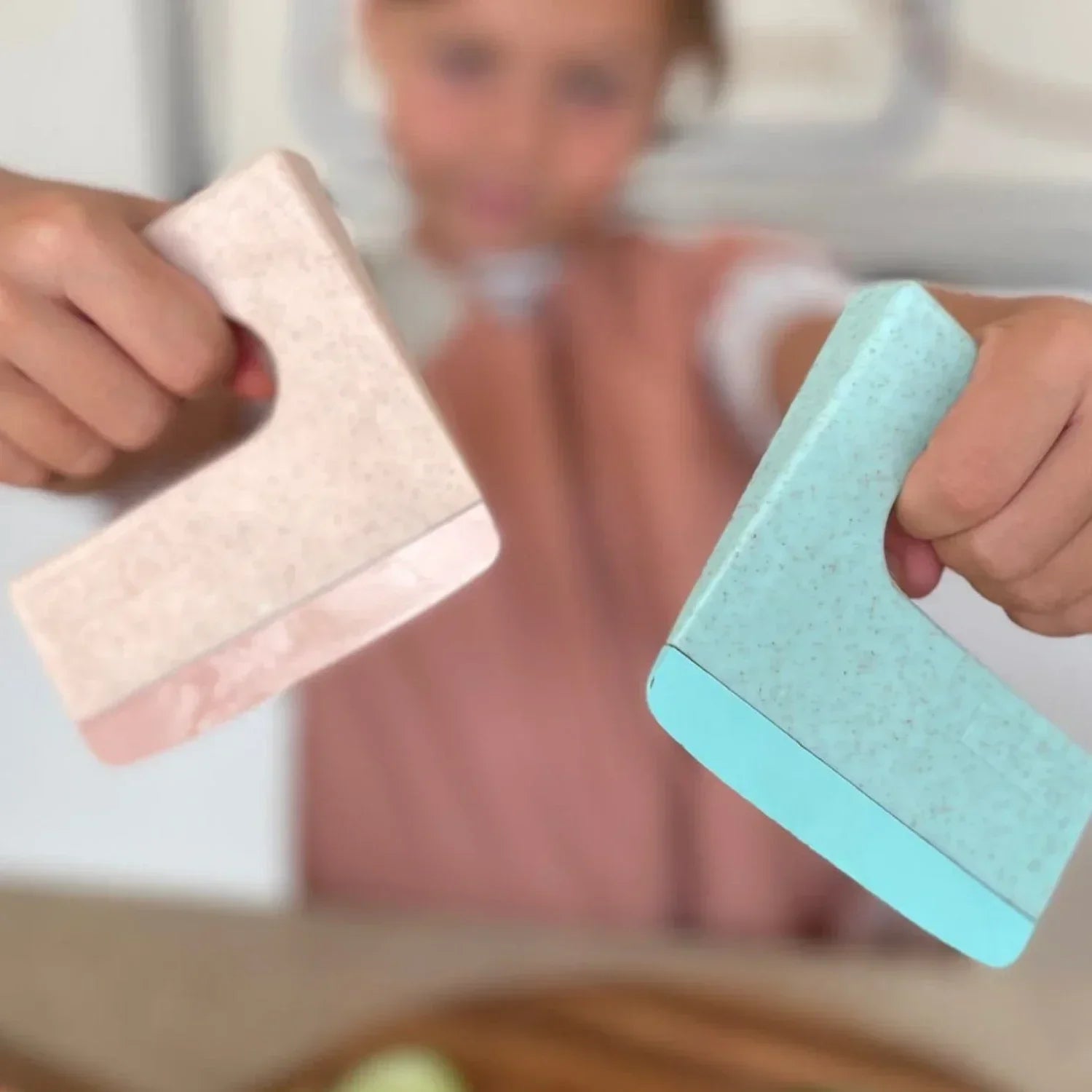 SKÅGFÄ Trakniv Montessori-Kindermesser aus Holz KLYV Aqua - KLYV Petit Boum