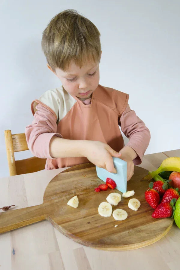 SKÅGFÄ Trakniv Montessori-Kindermesser aus Holz KLYV Lavendel - KLYV Petit Boum
