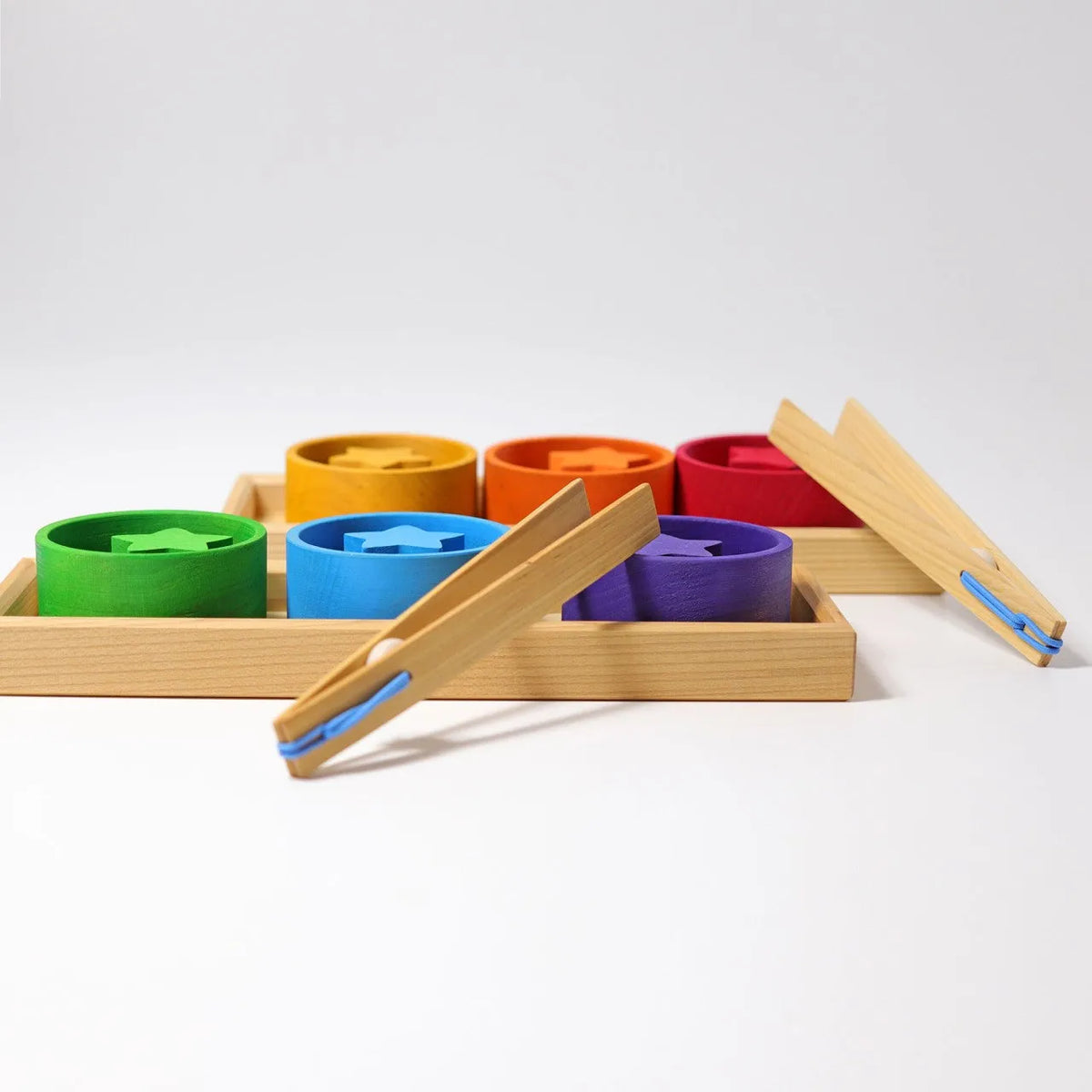 Sortierspiel Regenbogenschälchen - 42125 Grimms