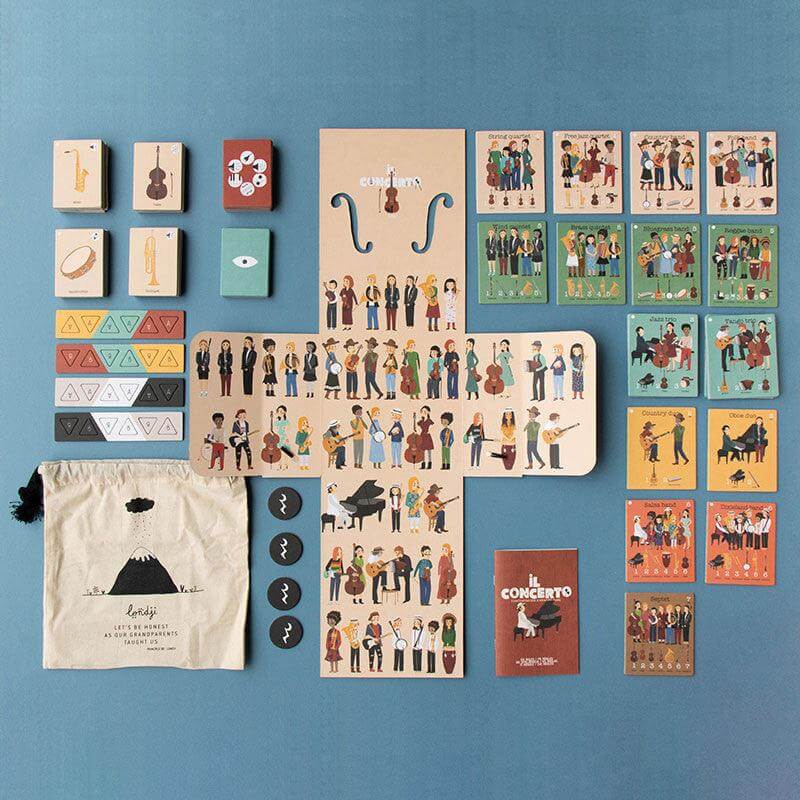 Spiel Il Concerto - Konzentration & Memory Spiel Londji