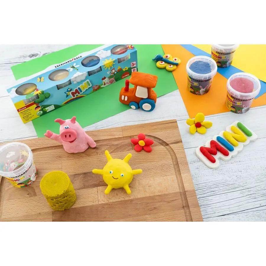Spielknete Basisfarben 4er Set Eberhard Faber
