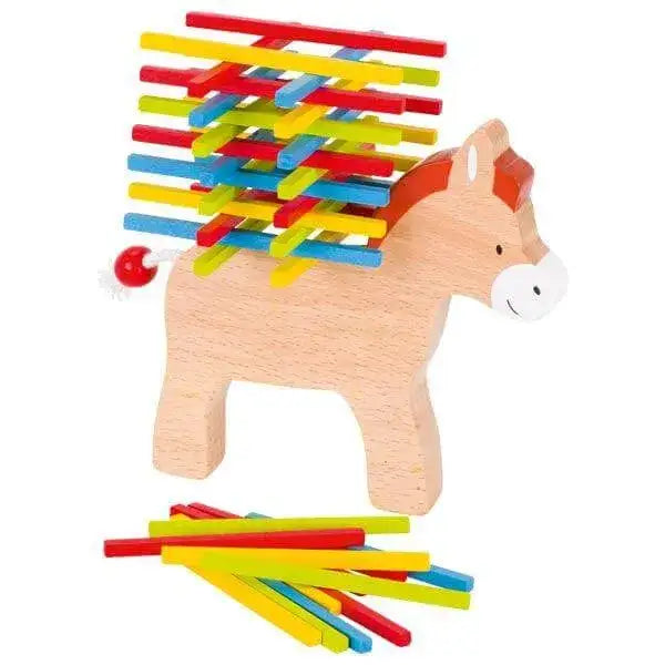 Stapelspiel Packesel Goki