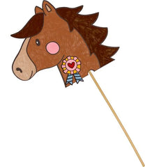 Steckenpferd Bastelset mein kleiner Ponyhof