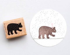 Stempel Bärenkind Perlenfischer