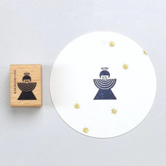 Stempel Engel klein Perlenfischer