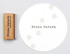 Stempel Frohe Ostern 2 - www. kunstundspiel .de T025