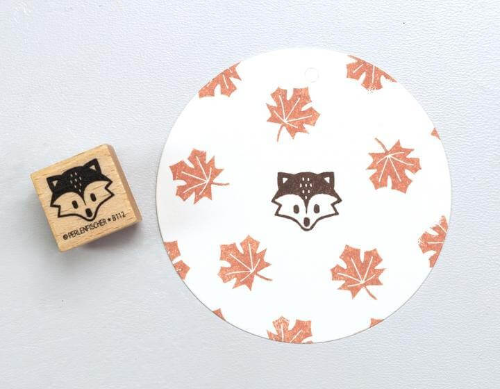 Stempel Fuchskopf Perlenfischer