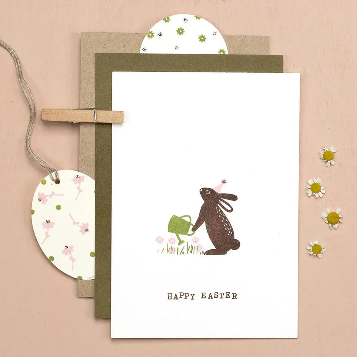 Stempel Hase stehend - A 213 Perlenfischer