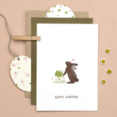 Stempel Hase stehend - A 213 Perlenfischer