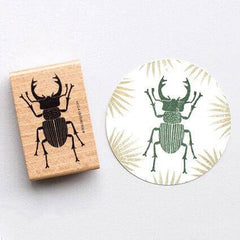 Stempel Hirschkäfer Perlenfischer