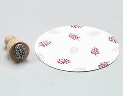 Stempel Knospenzweig Perlenfischer