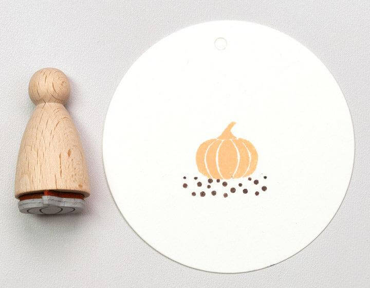 Stempel Kürbis Perlenfischer
