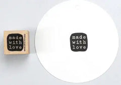 Stempel Made with Love Perlenfischer