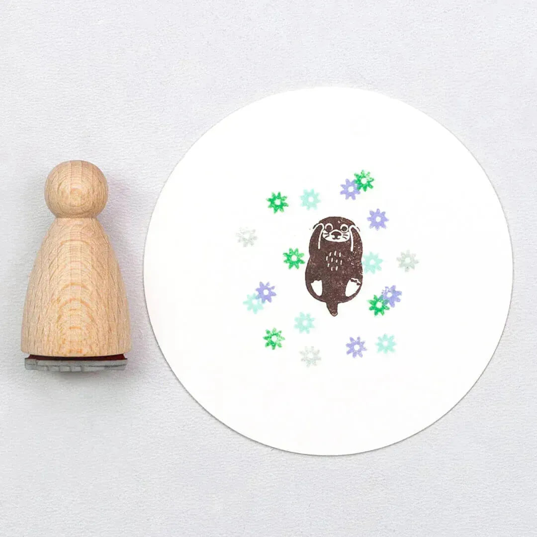 Stempel Otter - K0000 (otterbaby) Perlenfischer