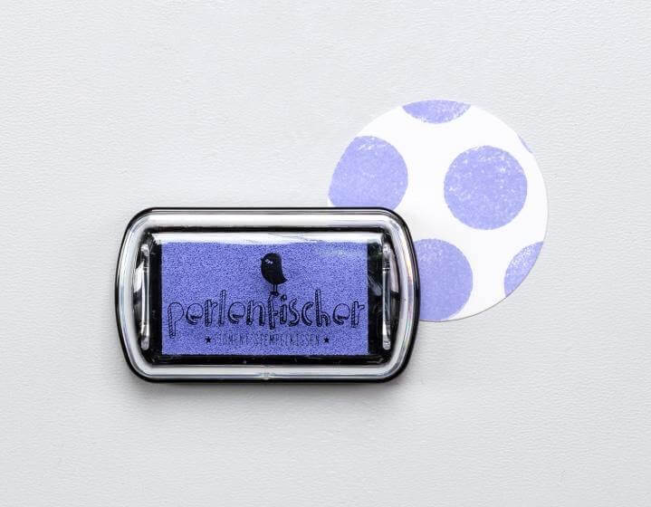 Stempelkissen Lavendel mini Perlenfischer