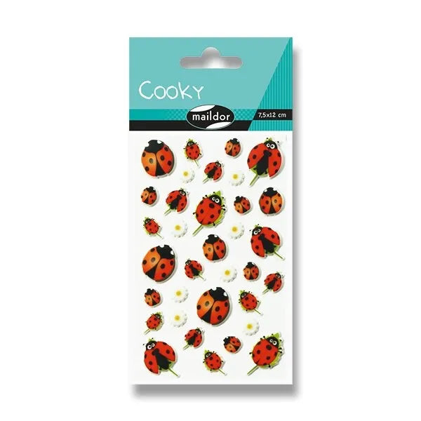 Sticker Marienkäfer - Cooky 34 Stück