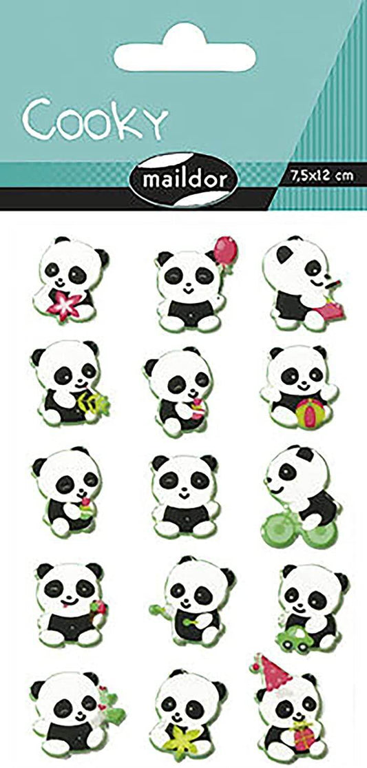 Sticker Panda - Cooky Exaclair