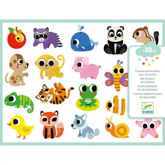 Sticker Tierbabys ab 18 Monaten 120 Stück