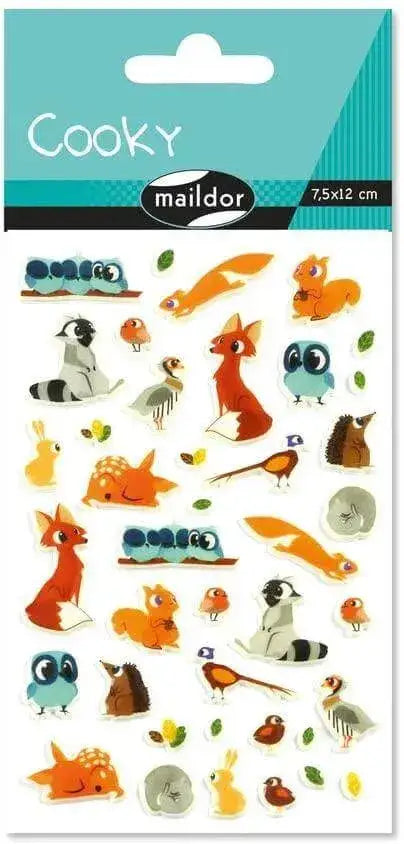 Sticker Waldtiere - Cooky Exaclair
