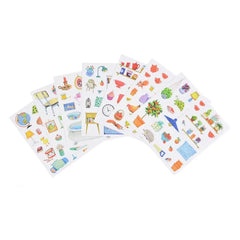 Stickerheft La Grande Familie Djeco
