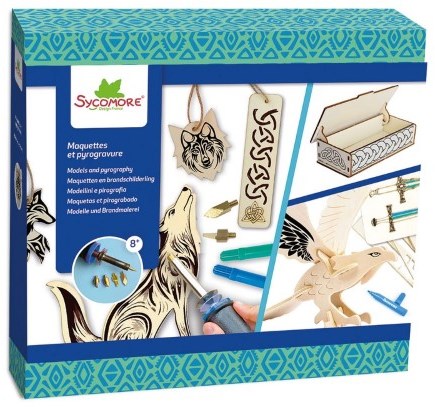 Brandmalerei Keltisch Bastelset Kreativset