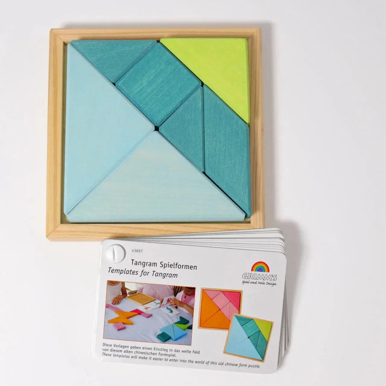 Tangram türkis - 43313 Grimms