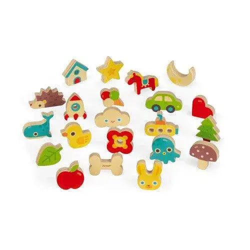Tastspiel "Formenbingo" Jura Toys