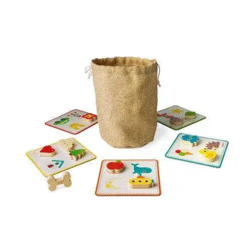 Tastspiel "Formenbingo" Jura Toys