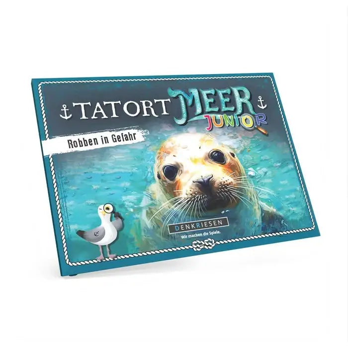 Tatort Meer Junior: Robben in Gefahr – nachhaltiges Kinderbuch mit Seehund und Möwe