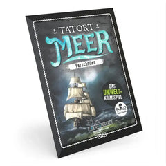Tatort Meer: Umwelt-Krimispiel mit Segelschiff auf stürmischer See, nachhaltiges Spielzeug