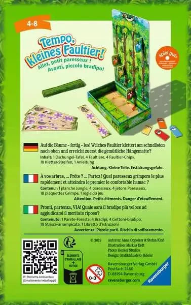 Tempo, kleines Faultier! Ravensburger - Ravensburger Verlag