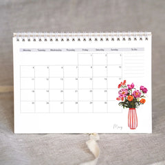 Tischkalender - Blumensträuße 2026 - 91421678 Leo la Douce Atelier