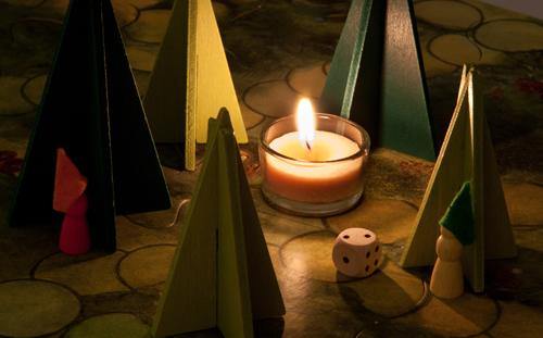 Waldschattenspiel märchenhaft Kraul