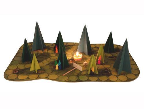 Waldschattenspiel märchenhaft Kraul