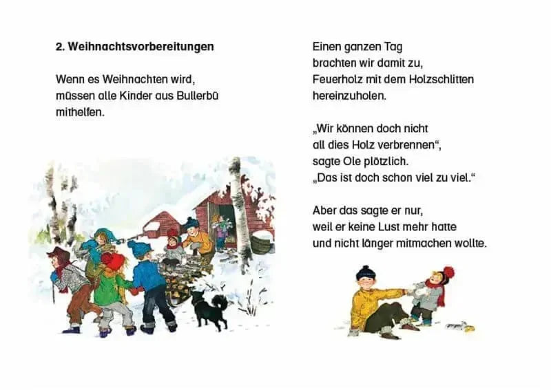 Weihnachten in Bullerbü Oetinger Verlag
