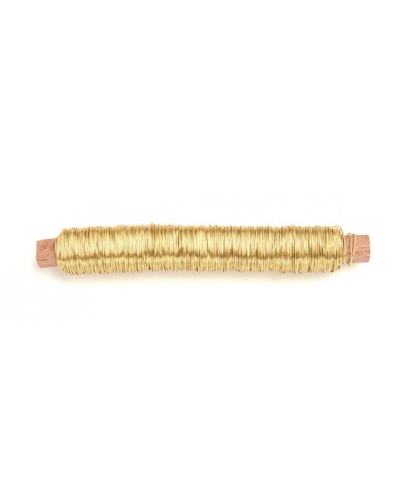 Wickeldraht gold Glorex