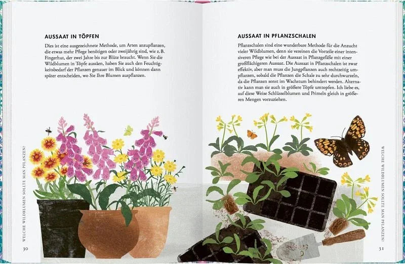 Wildblumen pflanzen - 9783836922067 Gerstenberg Verlag