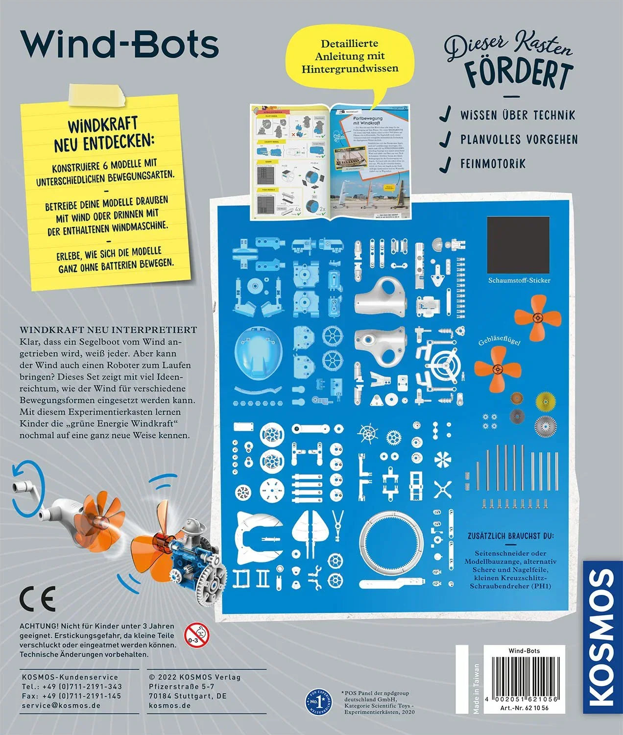 Wind Bots Experimentierkasten - 621056 Moses