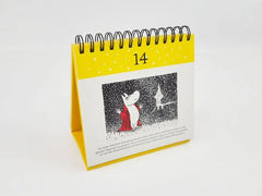 Winter im Mumintal. Adventskalender 24 Postkarten für die Weihnachtszeit